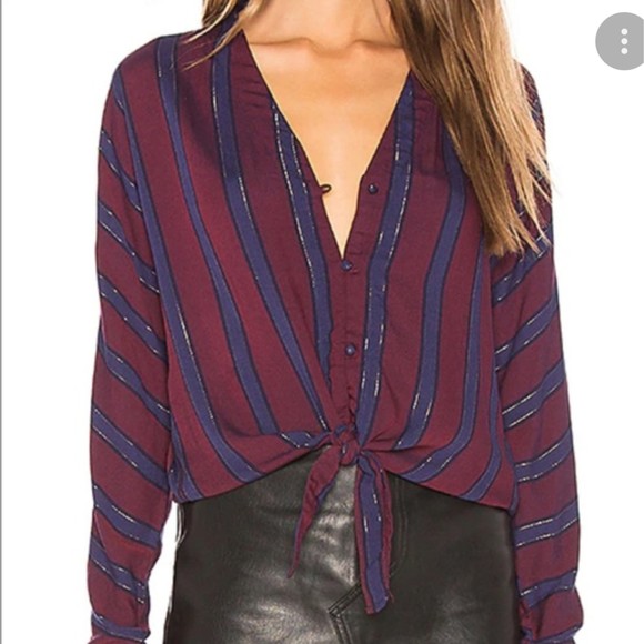 Rails Tops - Rails Sloan Blouse in Janiero Stripe